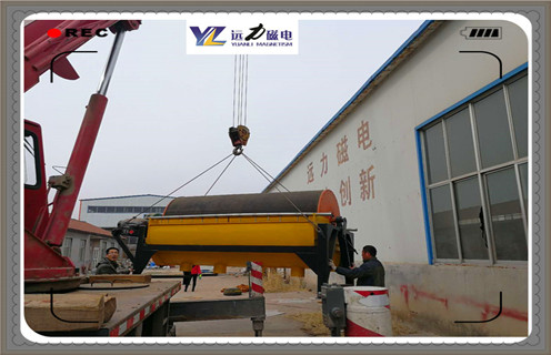 永磁筒式磁选机，湖北CTB-718永磁筒式磁选机优缺点_磁铁如何分布_湖北CTB-718永磁筒式磁选机优缺点不吸铁如何处理